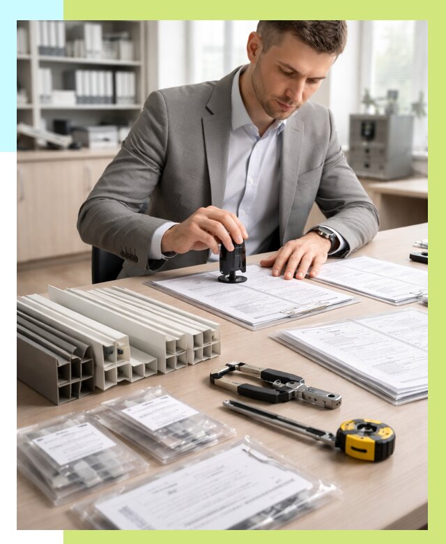 Сертификация ПВХ продукции в Коркине от 8824 р., Сертэкс
